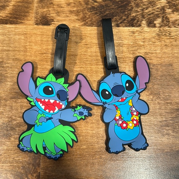Disney Accessories - Stitch Luggage Tags
